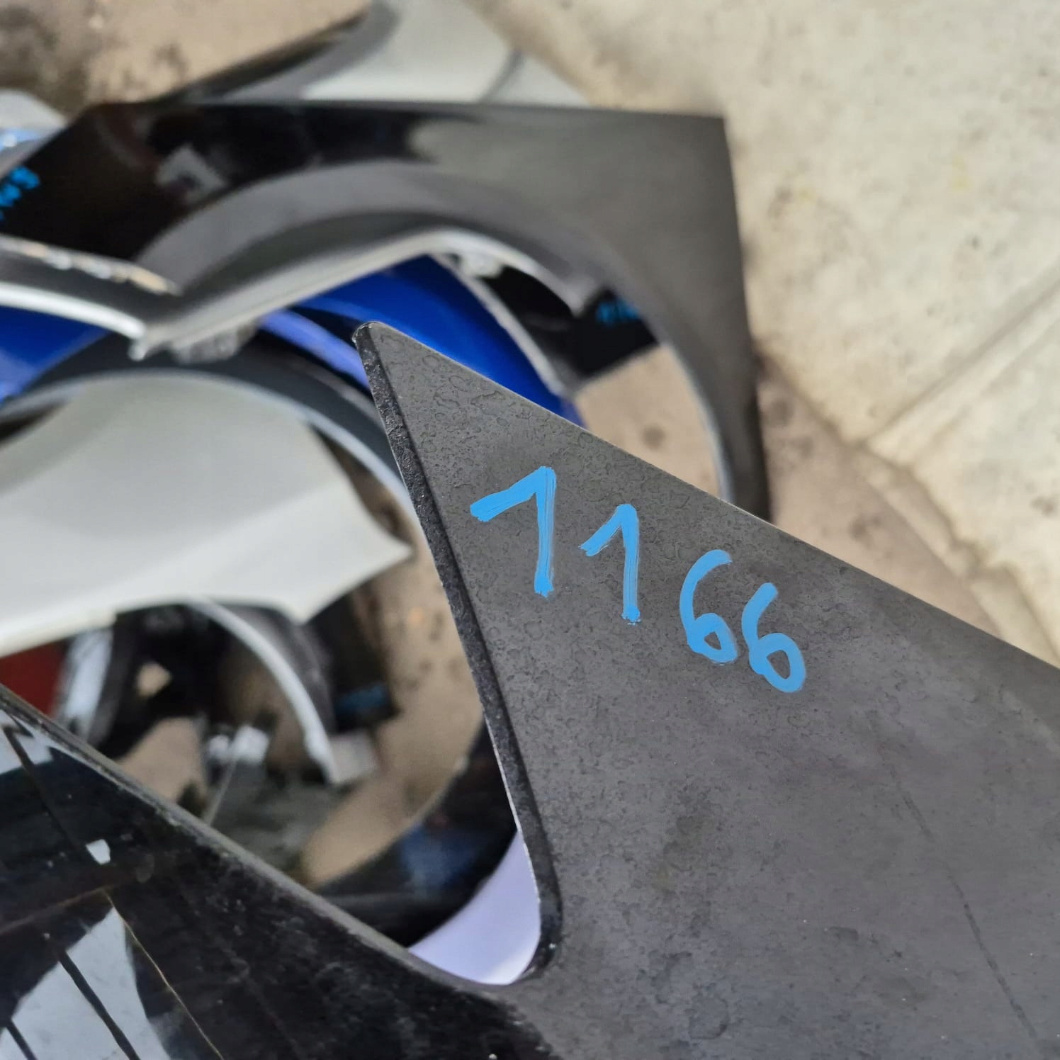 MG 5 EV 20-> parafango Anteriore Anteriore Destra