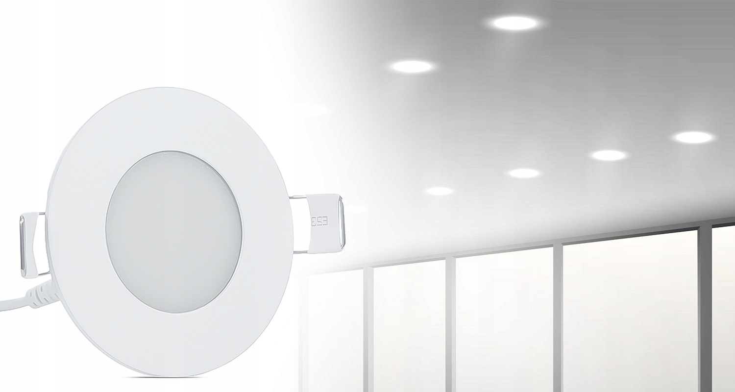 PANEL LED PODTYNKOWY PLAFON SUFITOWY OPRAWA OŚWIETLENIE PODTYNKOWE 3W 230V EAN (GTIN) 5904194680862