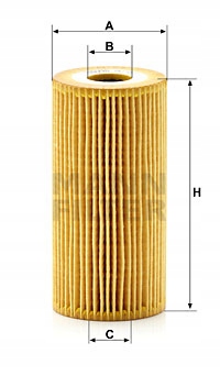 

Mann-Filter Hu 7027 z Filtr oleju Oe 674/6