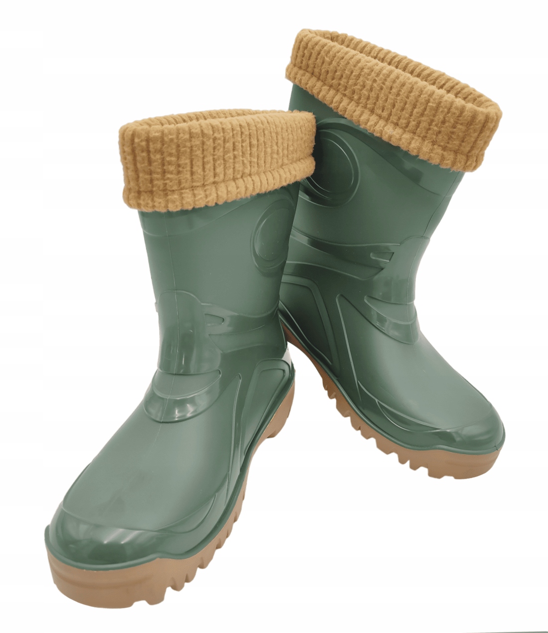 KALOSZE DAMSKIE OCIEPLANE PVC DEMAR 39 Materiał wkładki inny