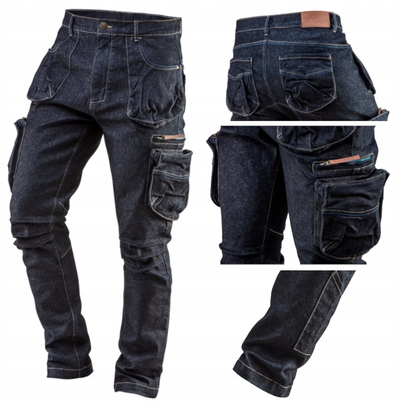 Neo 81-229 Spodnie robocze 5-kieszeniowe Denim, rozmiar Xs