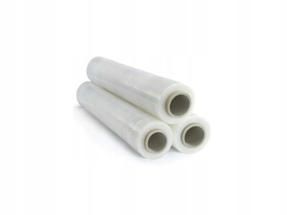 Folia stretch przezroczysta 1,5kg 23mic 50cm