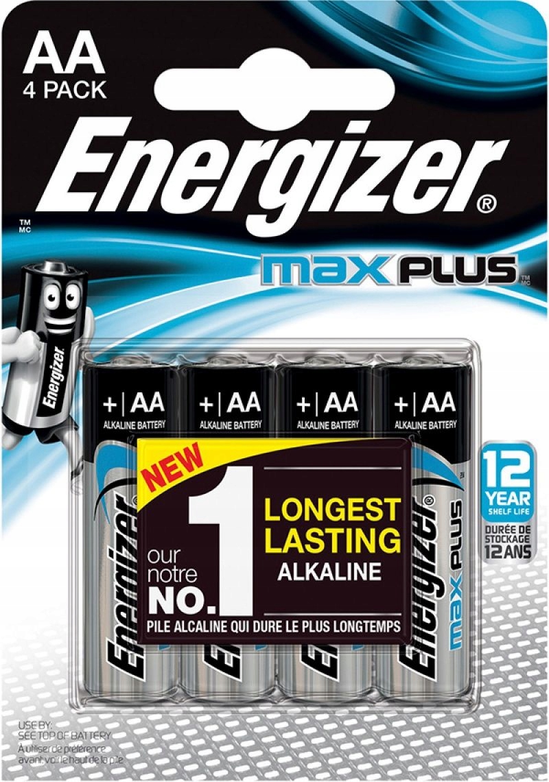 Bateria Energizer Max Plus Aa LR6 4szt.