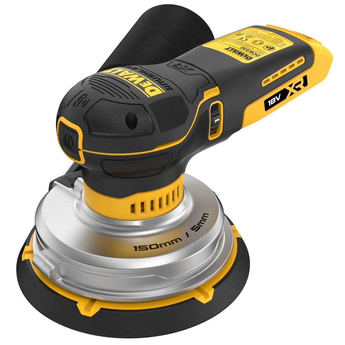 akumulátorová excentrická bruska 150 mm, 18 V Xr, DeWALT [DCW230N-XJ]
