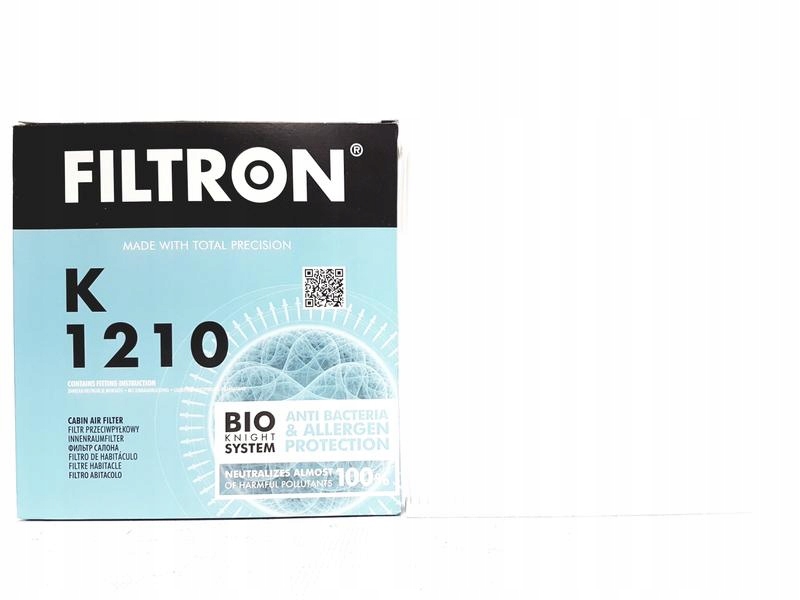 

Filtron Filtr Kabinowy K1210 Toyota Avensis Yaris