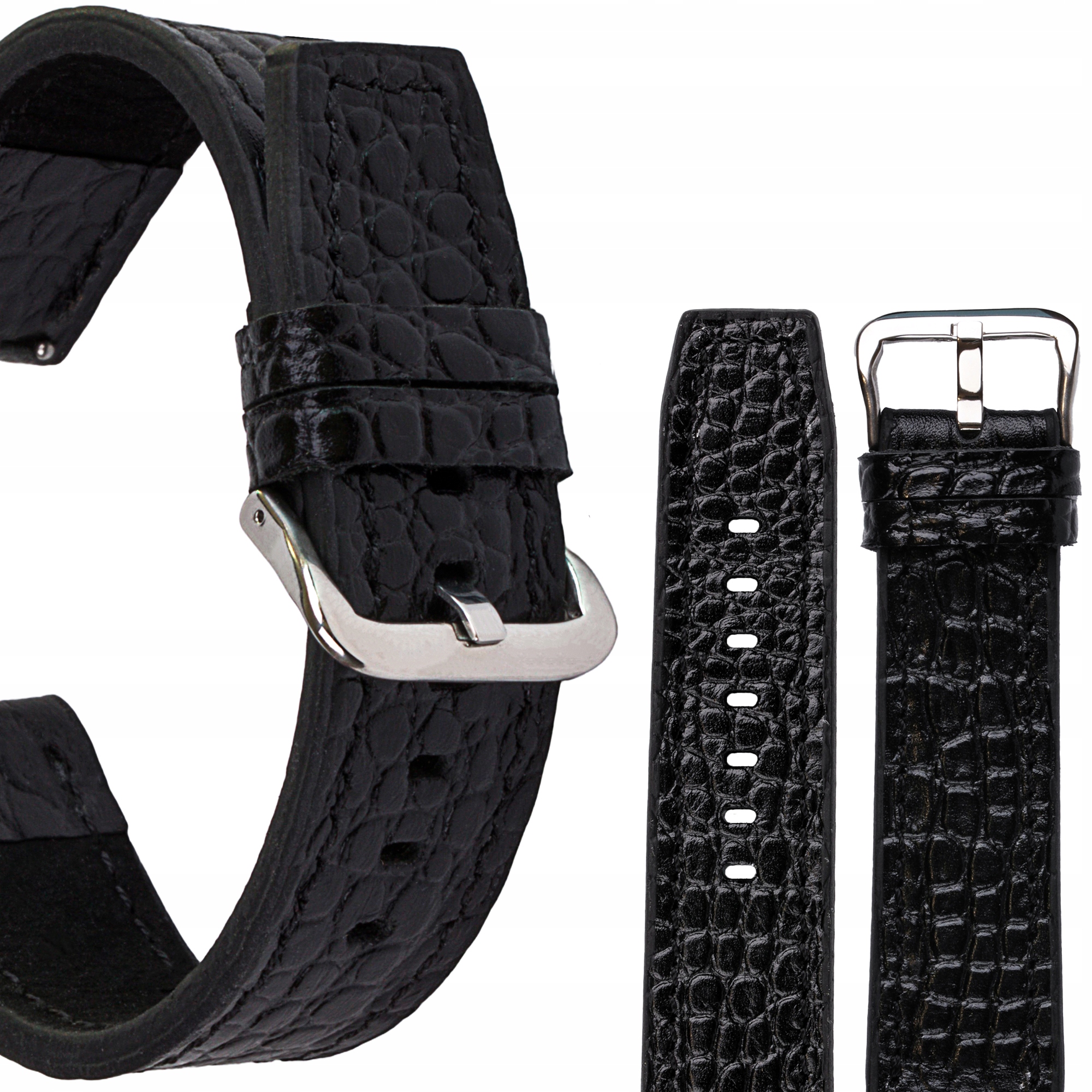 Pasek Skórzany do zegarka AppleWatch 1/2/3/4/5/6/7/8/9/SE 42/44/45