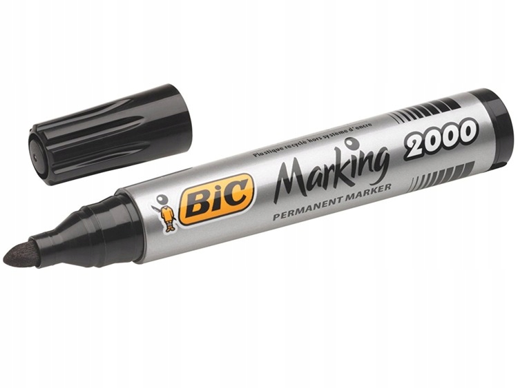 

Marker Permanentny Bic 2000 Okrągły Czarny