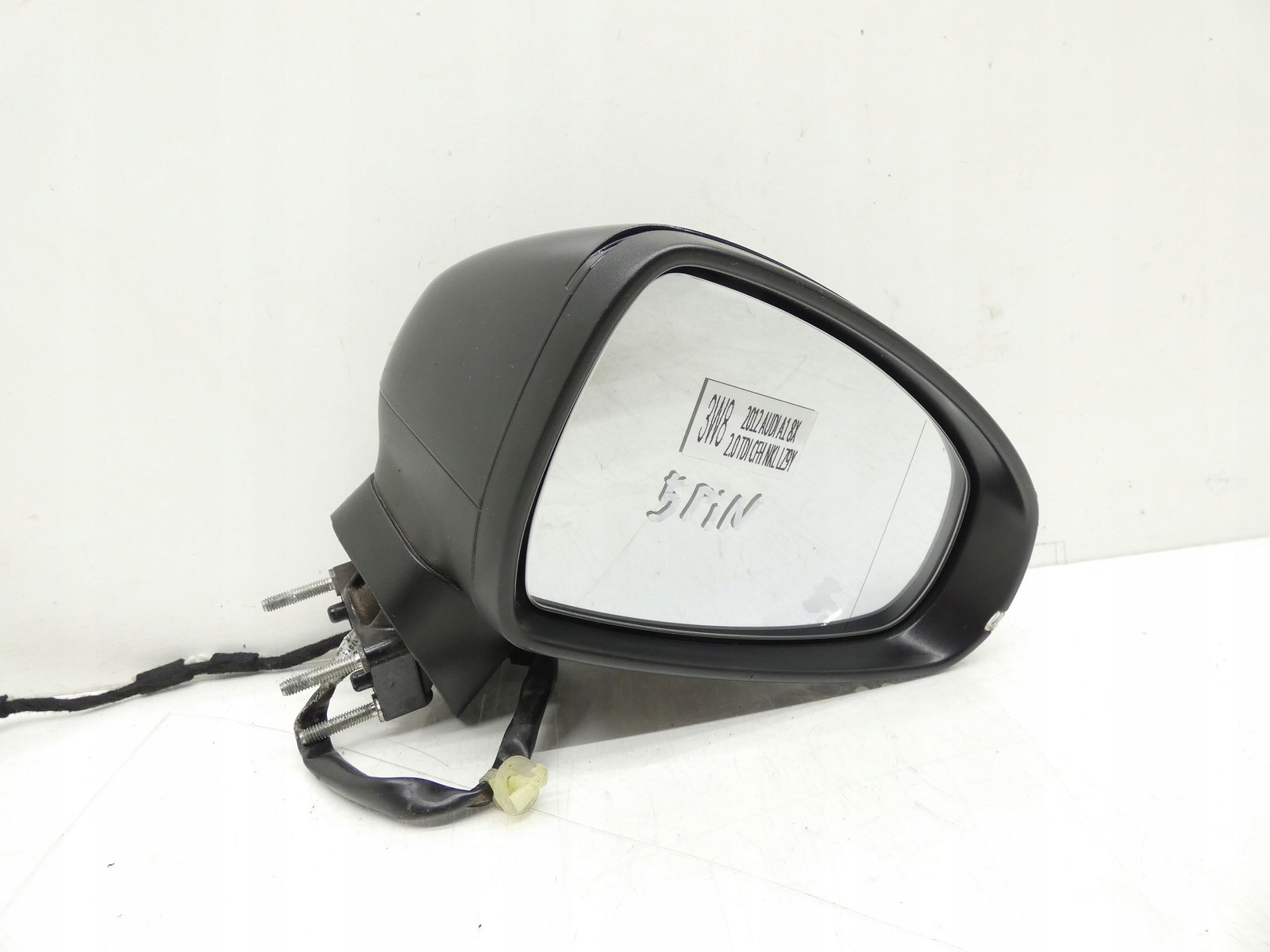 ЗЕРКАЛО ZEWNETRZNE ПРАВЕ AUDI A1x 5 ПИНЫ-КОНТАКТЫ Lz9y