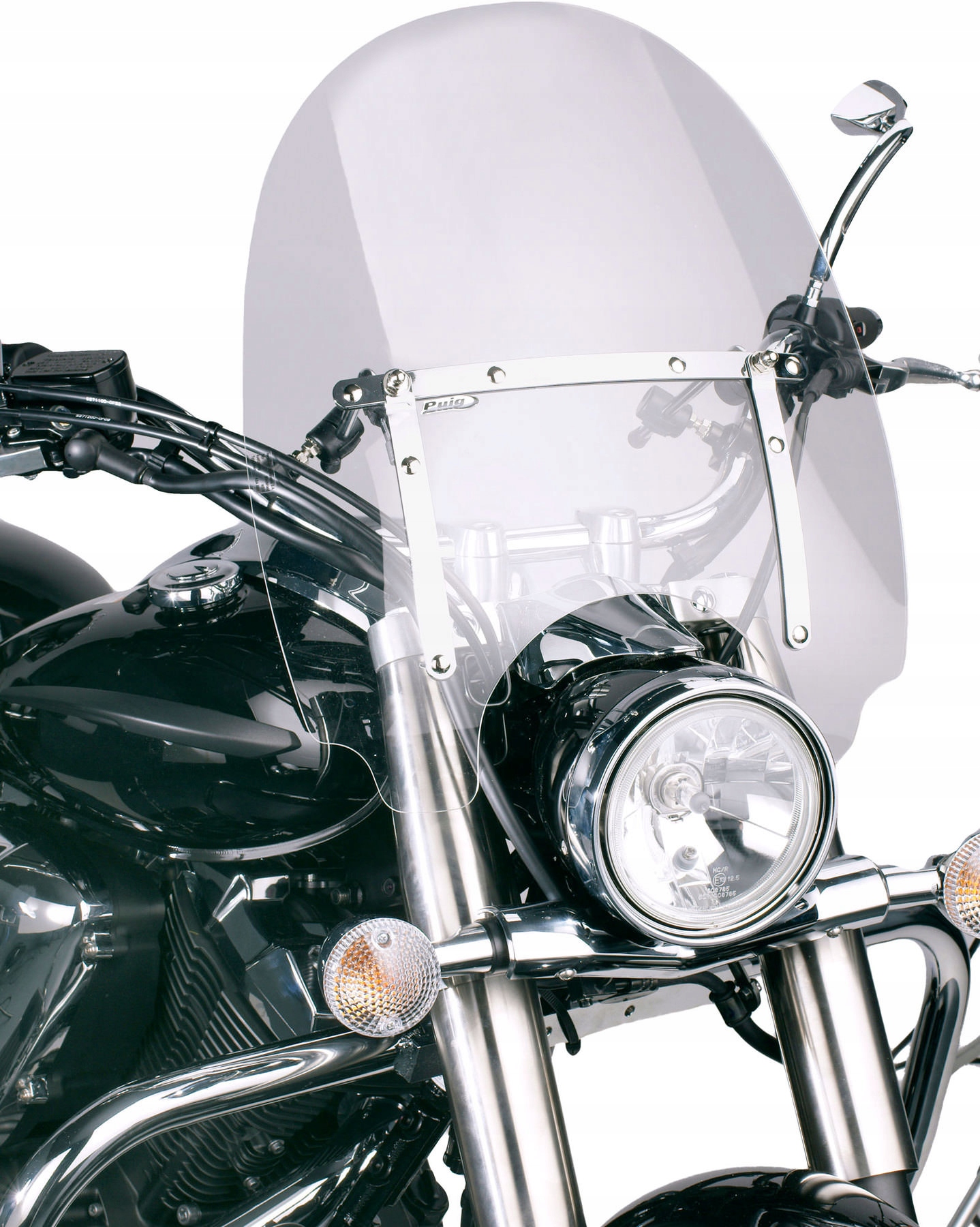 Вітрове скло Yamaha VIRAGO 535 білий 60 см високий