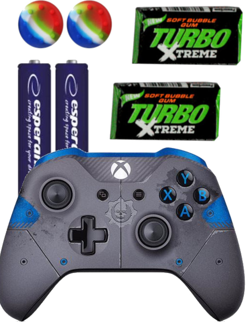 ORYGINALNY BEZPRZEWODOWY PAD XBOX ONE SERIES PC GEARS OF WAR 4 FENIX SUPER!