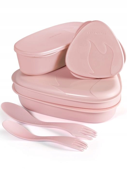 Sada nádobí Lunchbox Light My Fire LunchKit 2.0 dustypink