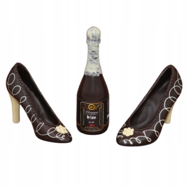 Czekoladowy zestaw dla kobiety na Walentynki