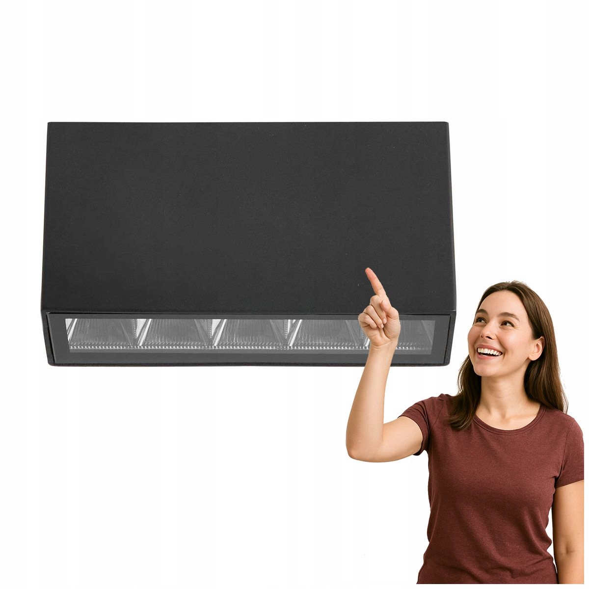 Stylová Led terasová lampa Forli 5W IP54 Černá Italux