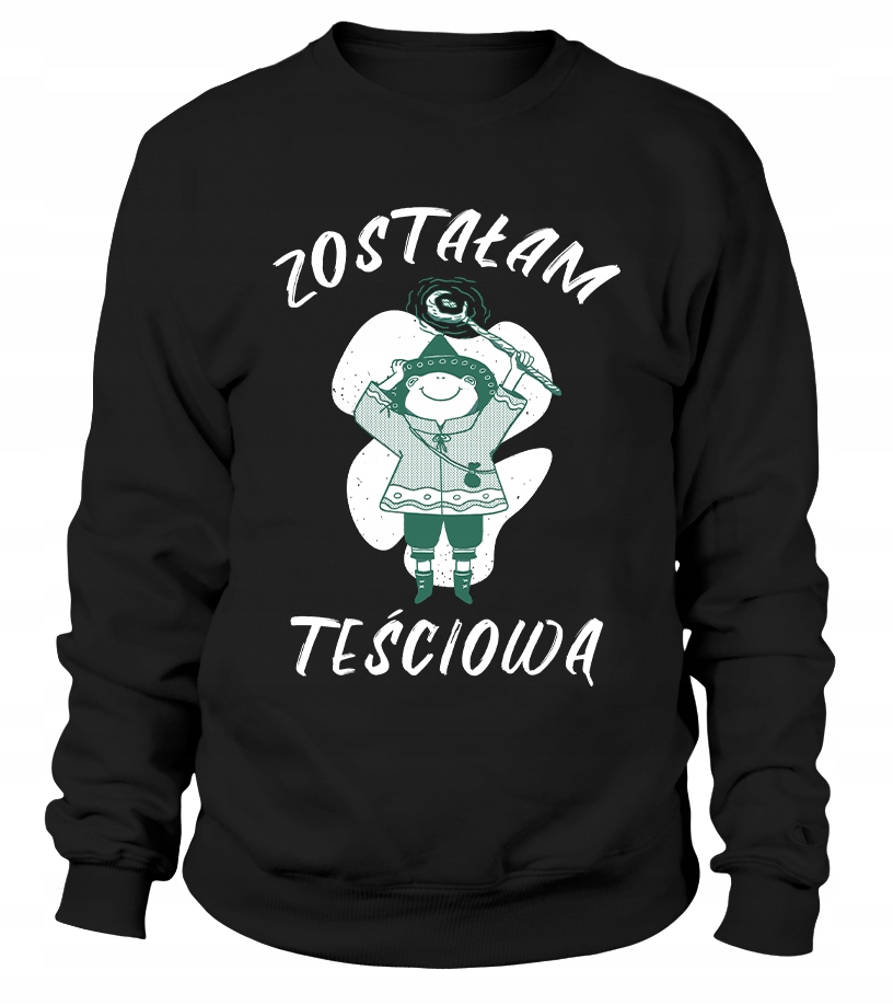 Dámská Mikina Stala jsem se tchyní 2XL černá