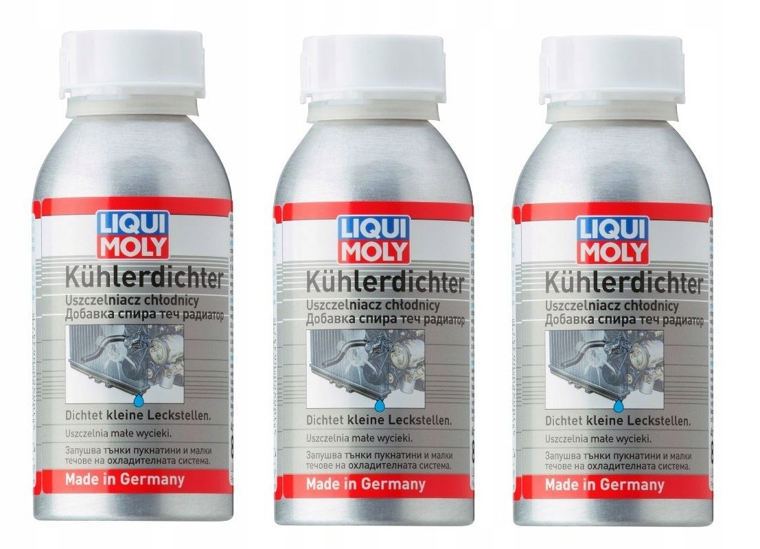 3x Liqui Moly 8347 Środek Do Uszczelniania Chłodnicy 0,15L