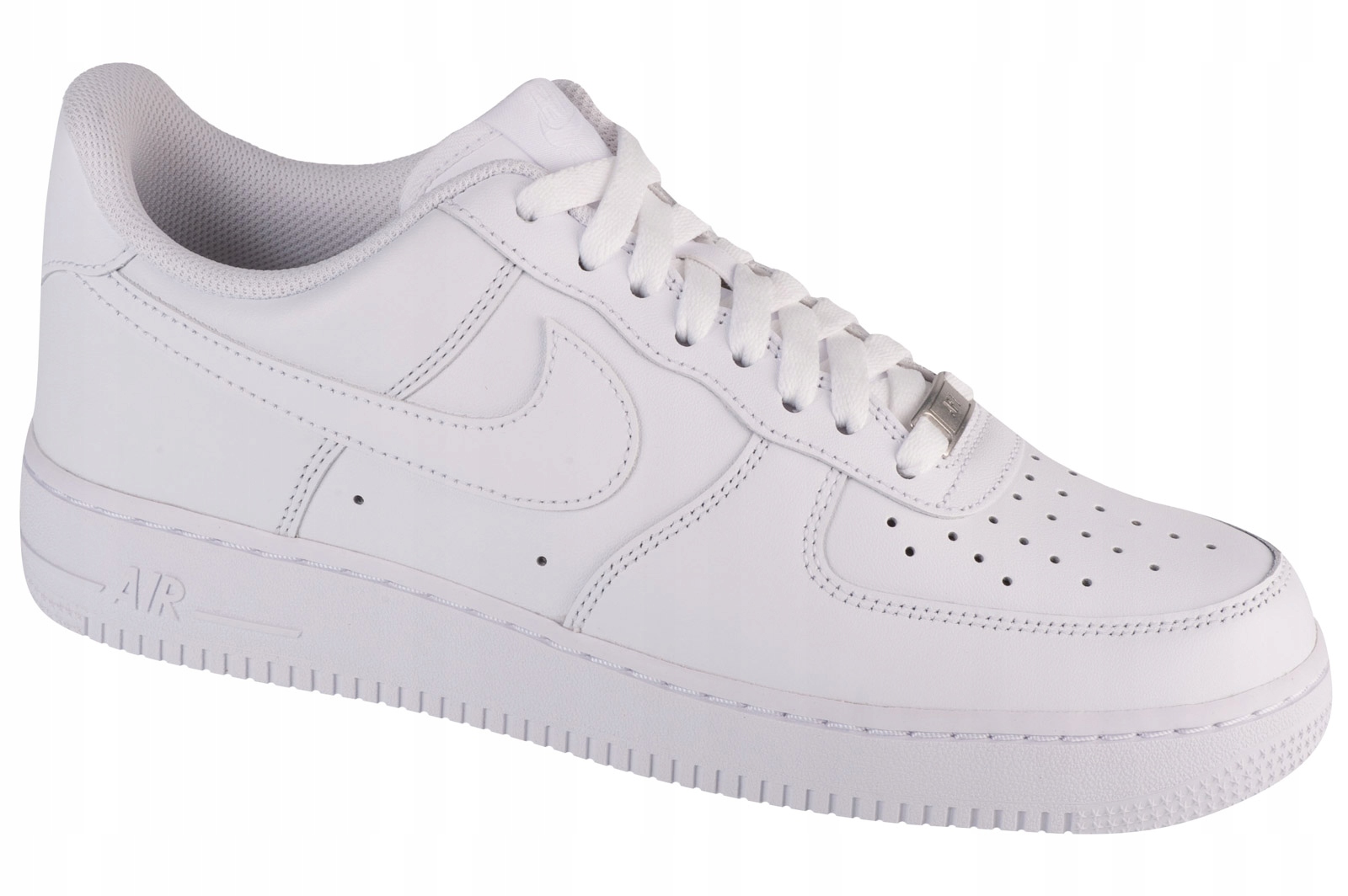 Nike Air Force 1 07 [44] Pánské kožené tenisky, bílé