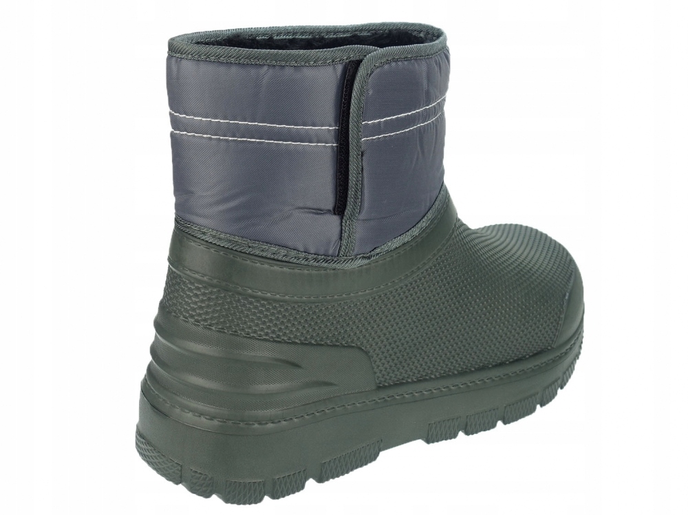 ŚNIEGOWCE DAMSKIE ZIMOWE KALOSZE KOZAKI LEKKIE EVA PIANKOWE OCIEPLANE RZEPY Rozmiar 38