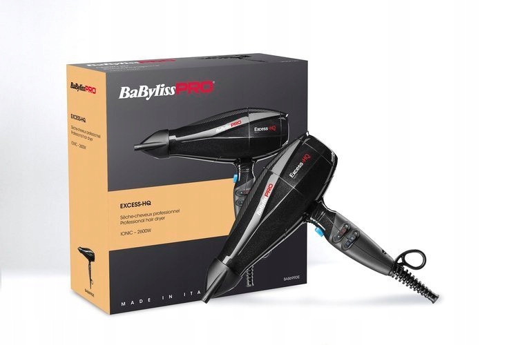 Babyliss Pro Excess Hq Vysoušeč vlasů 2600w Bab6990ie