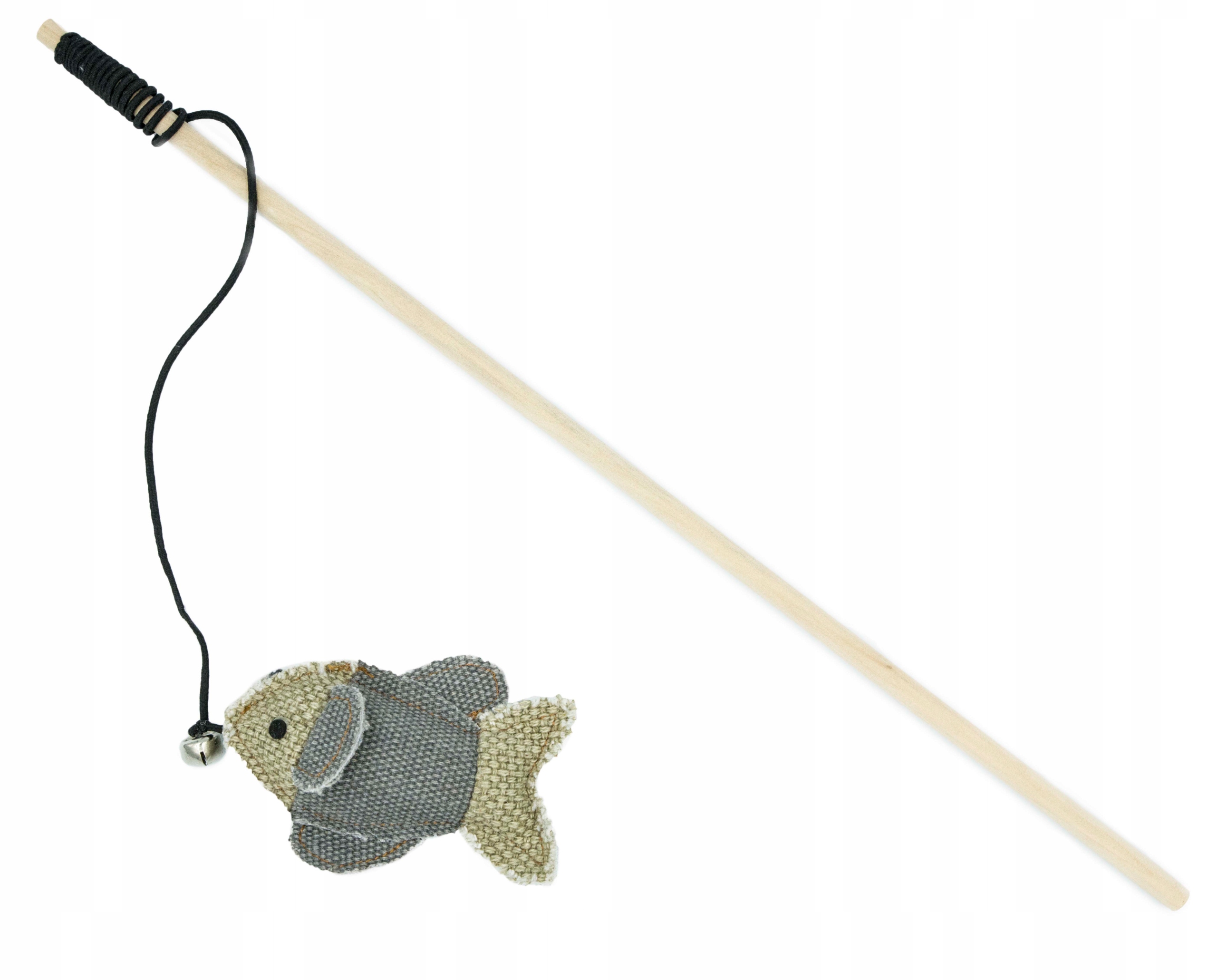 

Barry King Wędka Dla Kota Z Rybka Dzwonek 40 cm