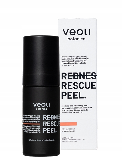 Veoli BOTANICA_Redness Rescue Peel peeling na obličej 30 ml