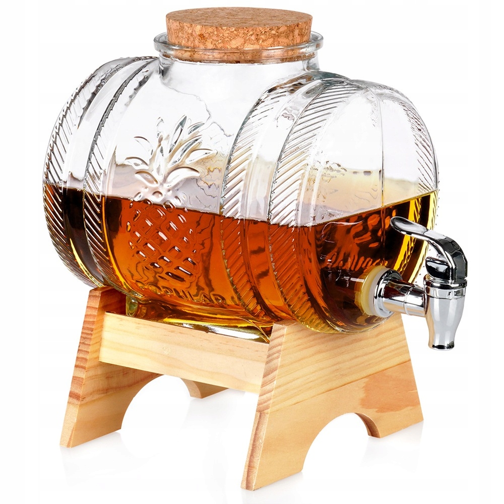 Sklenice Na Nápoje S Kohoutkem A Stojanem Dávkovač Na Limonádu 3 L