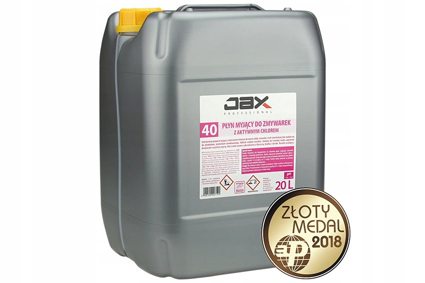 Tekutý přípravek na strojové mytí nádobí Jax Profesional 40 20 L