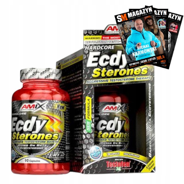Amix Ecdy-sterones 90 kapslí Testosteron Esktrakt