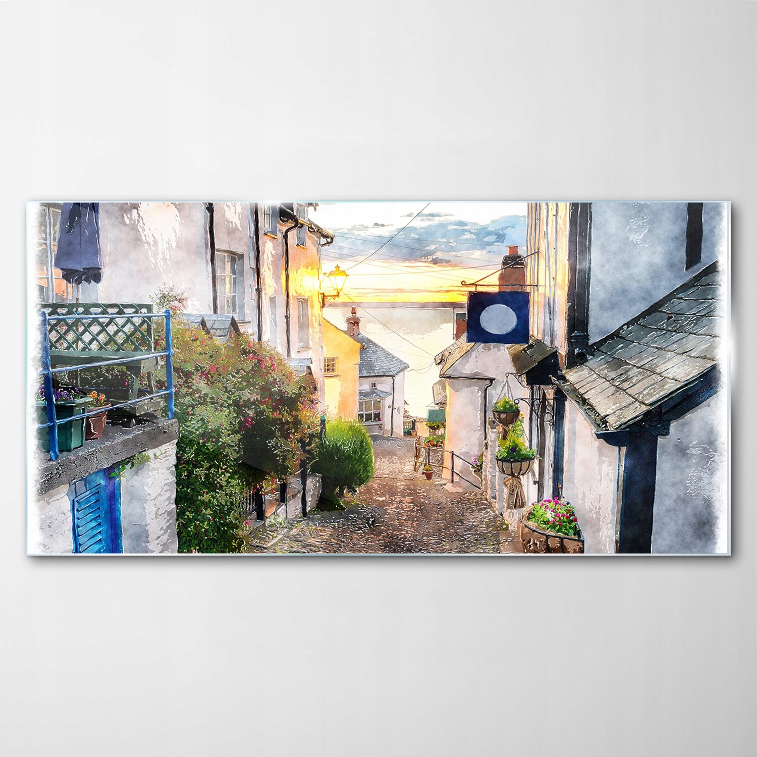 

Obraz Szklany Dekor Ulice Wybrzeże Devon 140x70