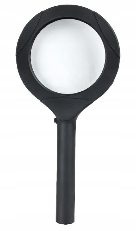 Lupa Led 85mm x2 podświetlana soczewka szkło powiększające GR-LO1 Grand