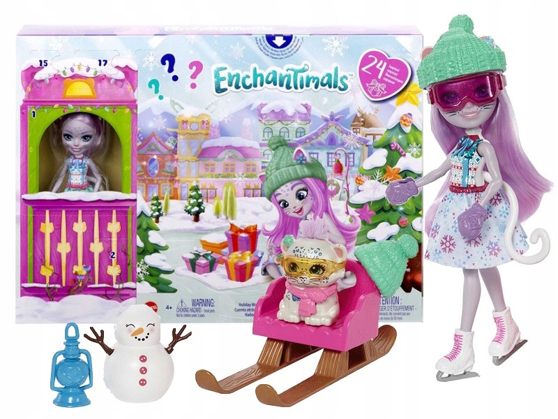 

Enchantimals Kalendarz Adwentowy 24 niespodzianki