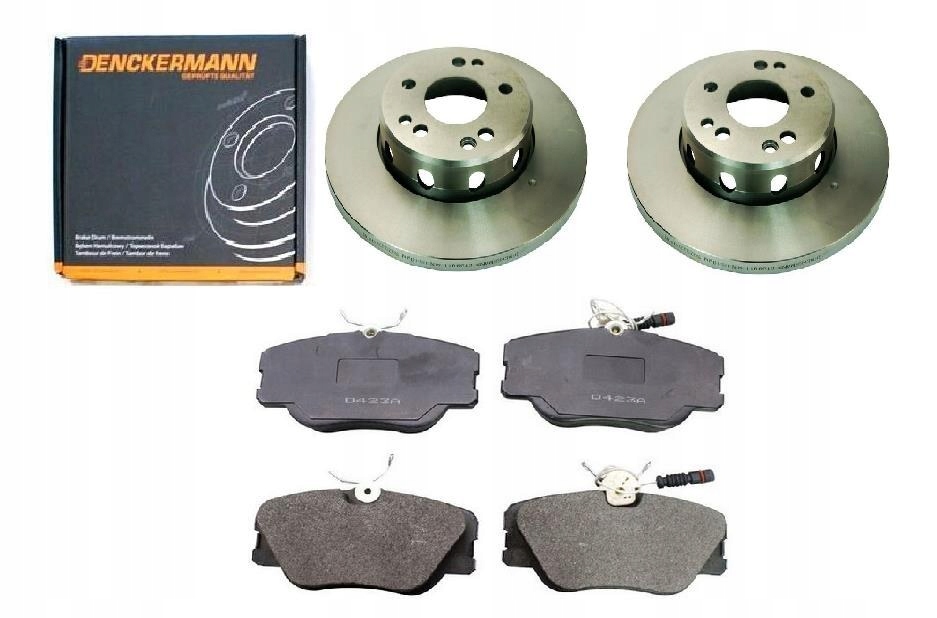 Kotouče Mercedes 124 Přední 284 Plné Sada