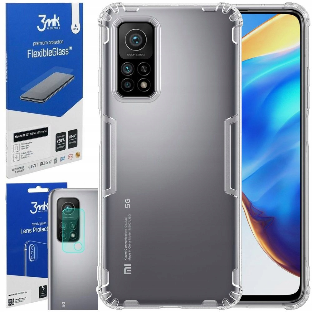 

Etui Nillkin Nature do Xiaomi Mi 10T/Pro Szkła 3mk