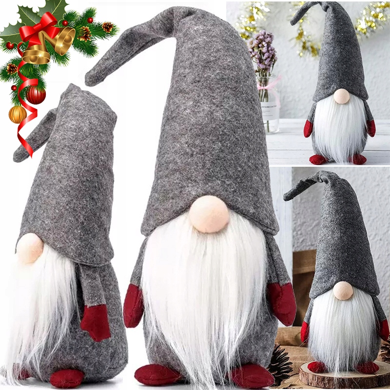 

Duży Krasnal Skrzat Świąteczny Boże Narodzenie XXL