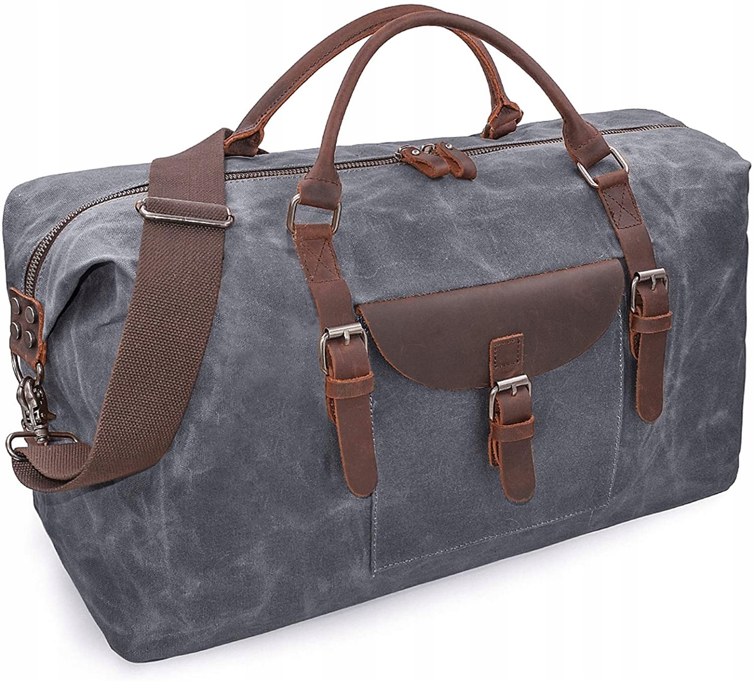 

Torba Podróżna Winner -płótno Newhey Vintage Skóra