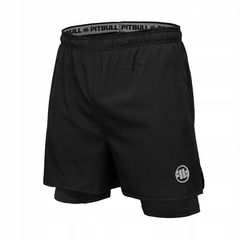 Pit Bull Szorty Spodenki Sportowe 2 W 1 Preformance Pro Plus r. XXL
