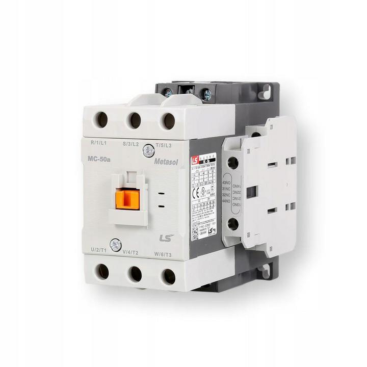 

Stycznik Lg Ls MC-50a 230VAC 22kW 50A Nowy