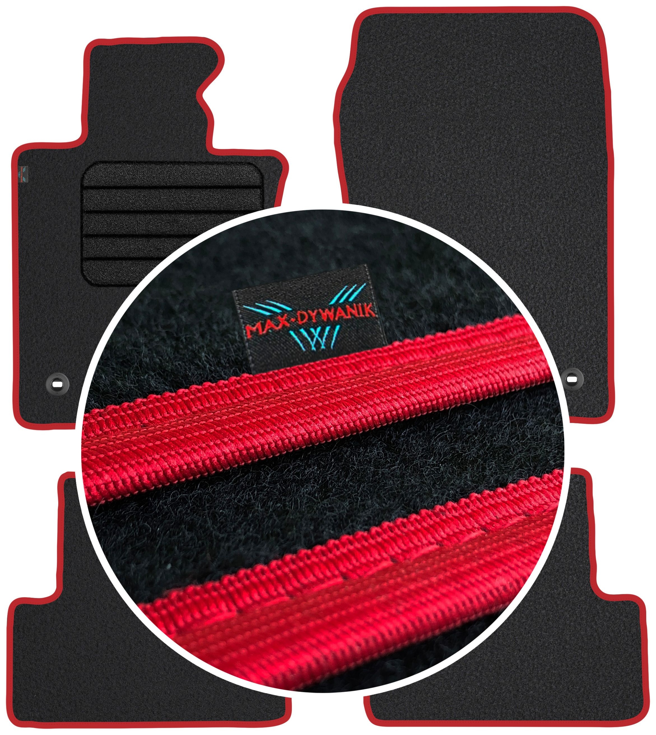 

Honda Accord VIII 2011-2015 Wycieraczki welurowe