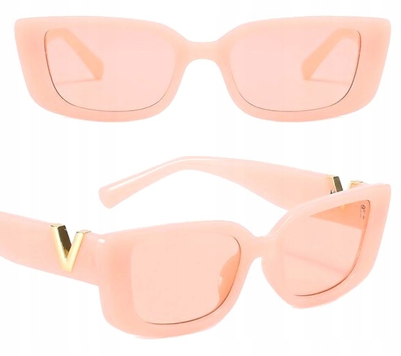 

Kobiece Okulary Przeciwsłoneczne Prostokątne retro