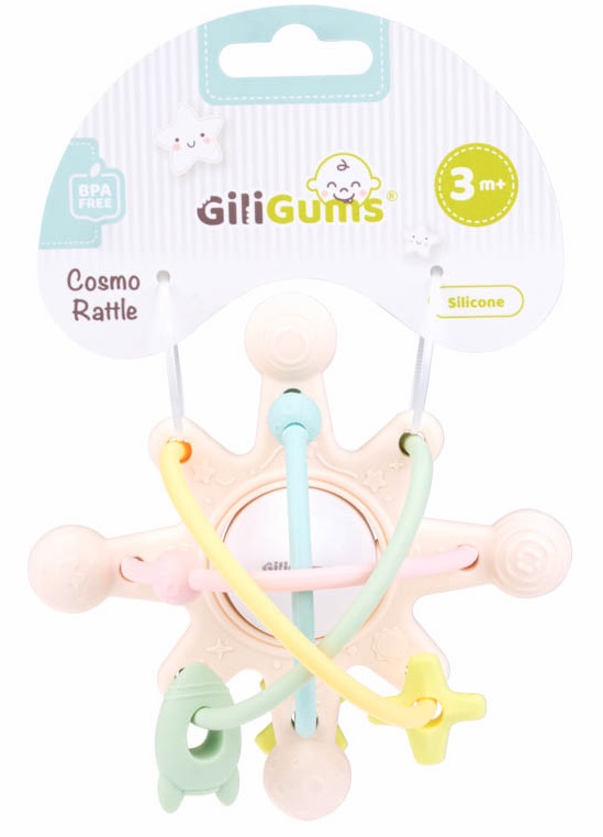 

GiliGums Grzechotka Kosmos pastel gryzak Silikon