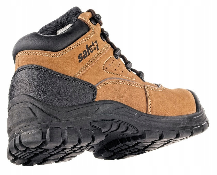 Buty Robocze Bezpieczne z Noskiem i Wkładką Antyprzebiciową VM DAMASK S3 44 Cechy dodatkowe z podnoskiem