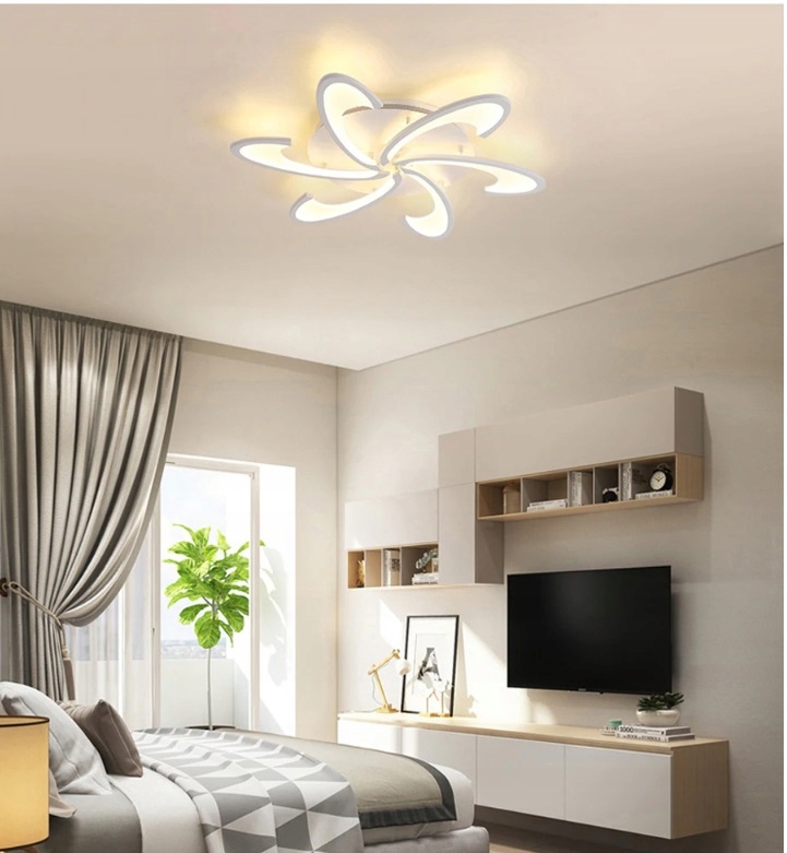 LAMPA LED LAMPA SUFITOWA PLAFON EKO LED ŻYRANDOL + Pilot Marka Amper