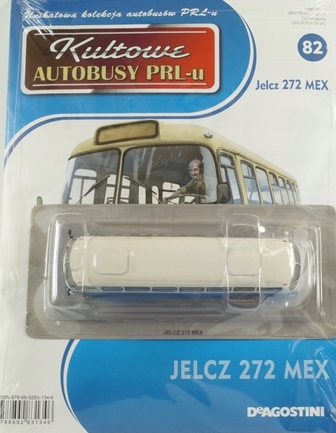 Jelcz 272 Mex Kultowe Autobusy Prl 1:72 magnes