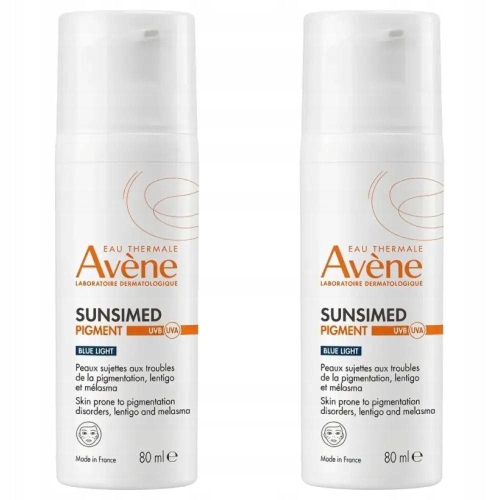 2x Avene Sunsimed, krem Spf 50+, 80 ml