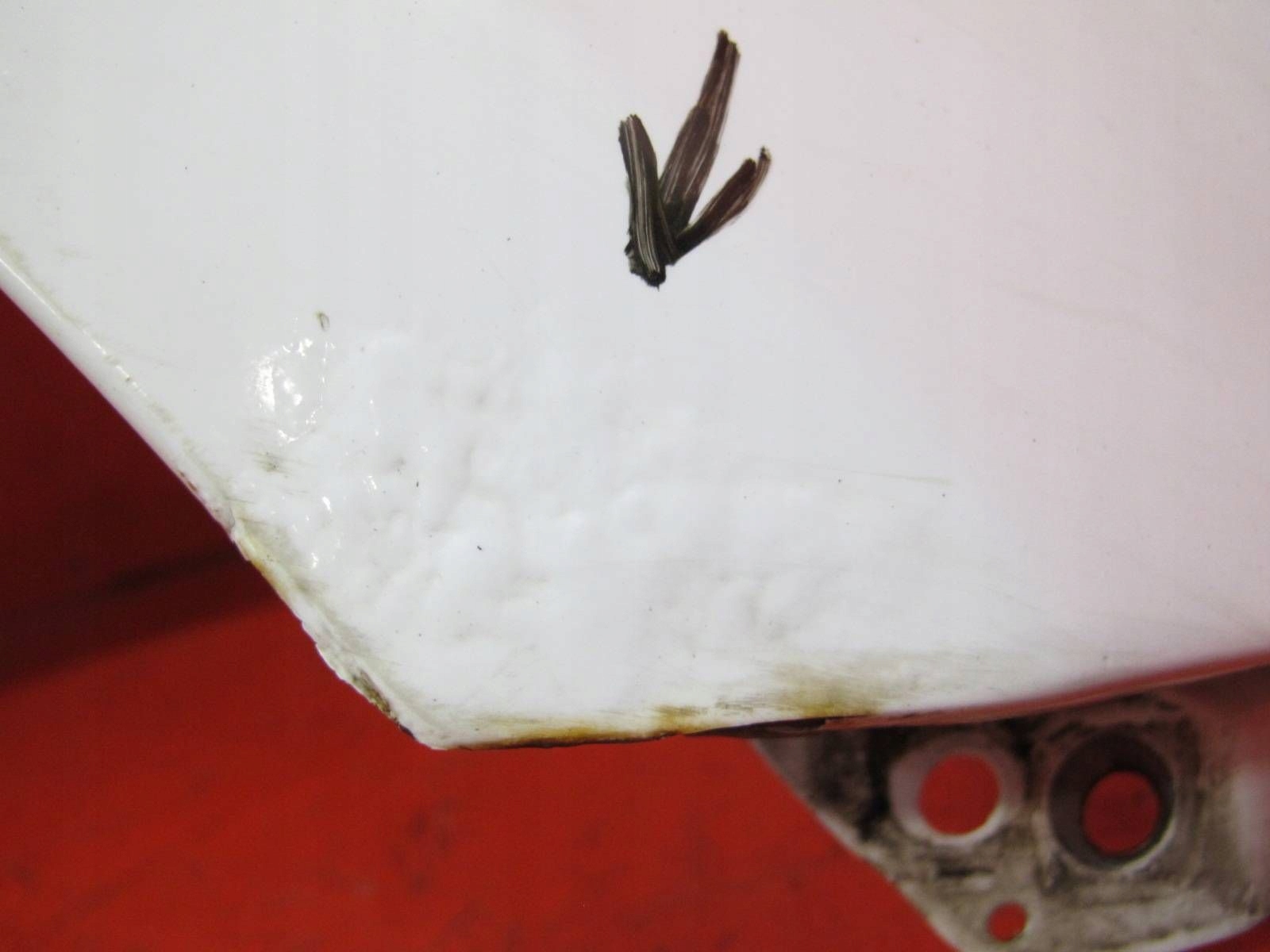 KIA CEED 1 and ED 06- fender right front front BIALY WD