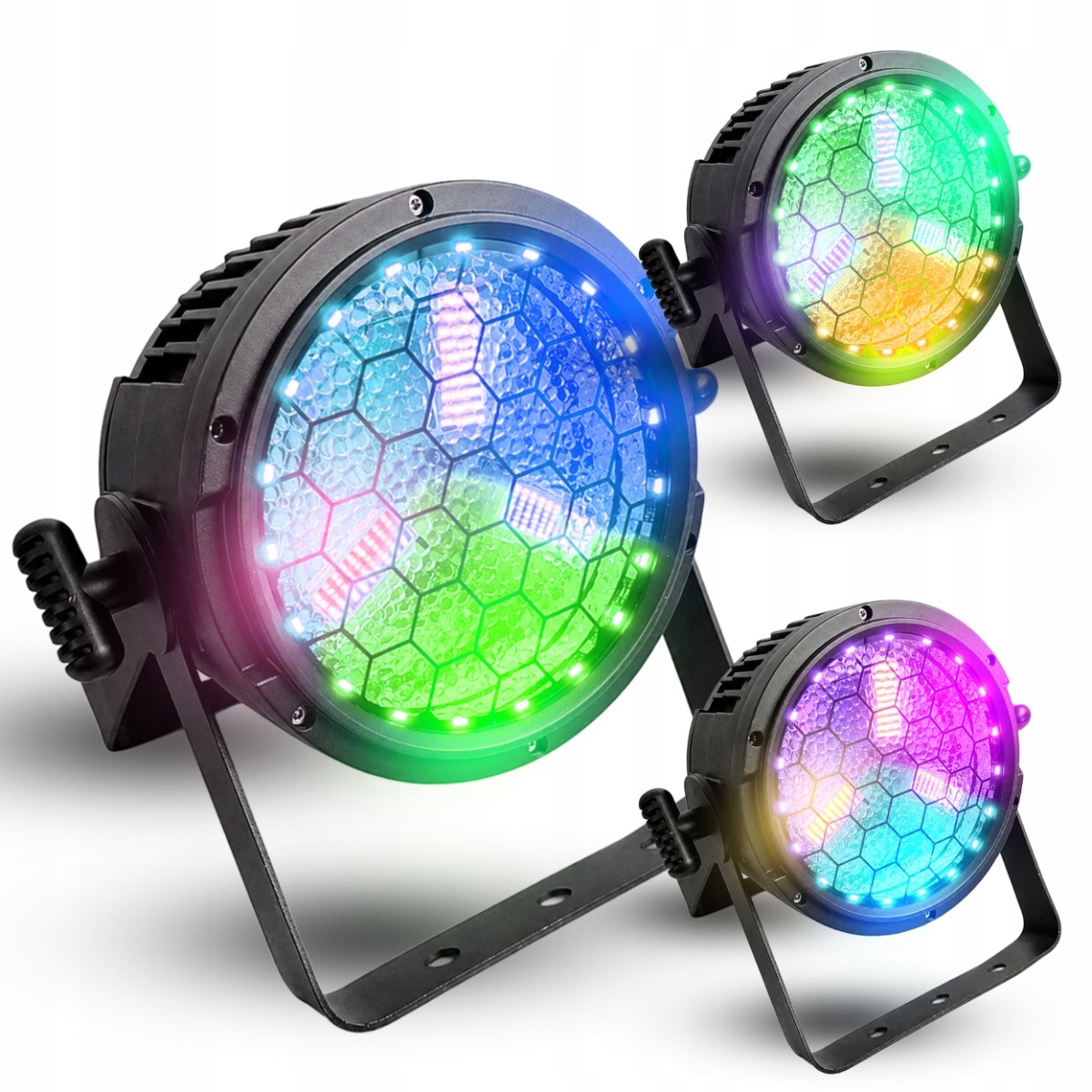 Reflektor Estrádní Vintage Jevištní Retro Světlo Evolights Par Rbg IP65