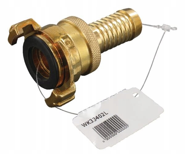 

Złącze ssące z tuleją na wąż mosiądz Geka 3/4