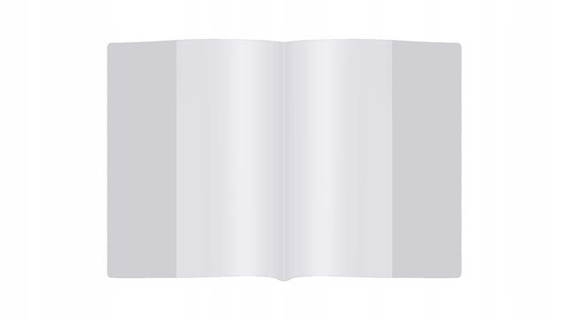 OKŁADKA NA ZESZYT A5 BEZBARWNA 10 sztuk BIURFOL