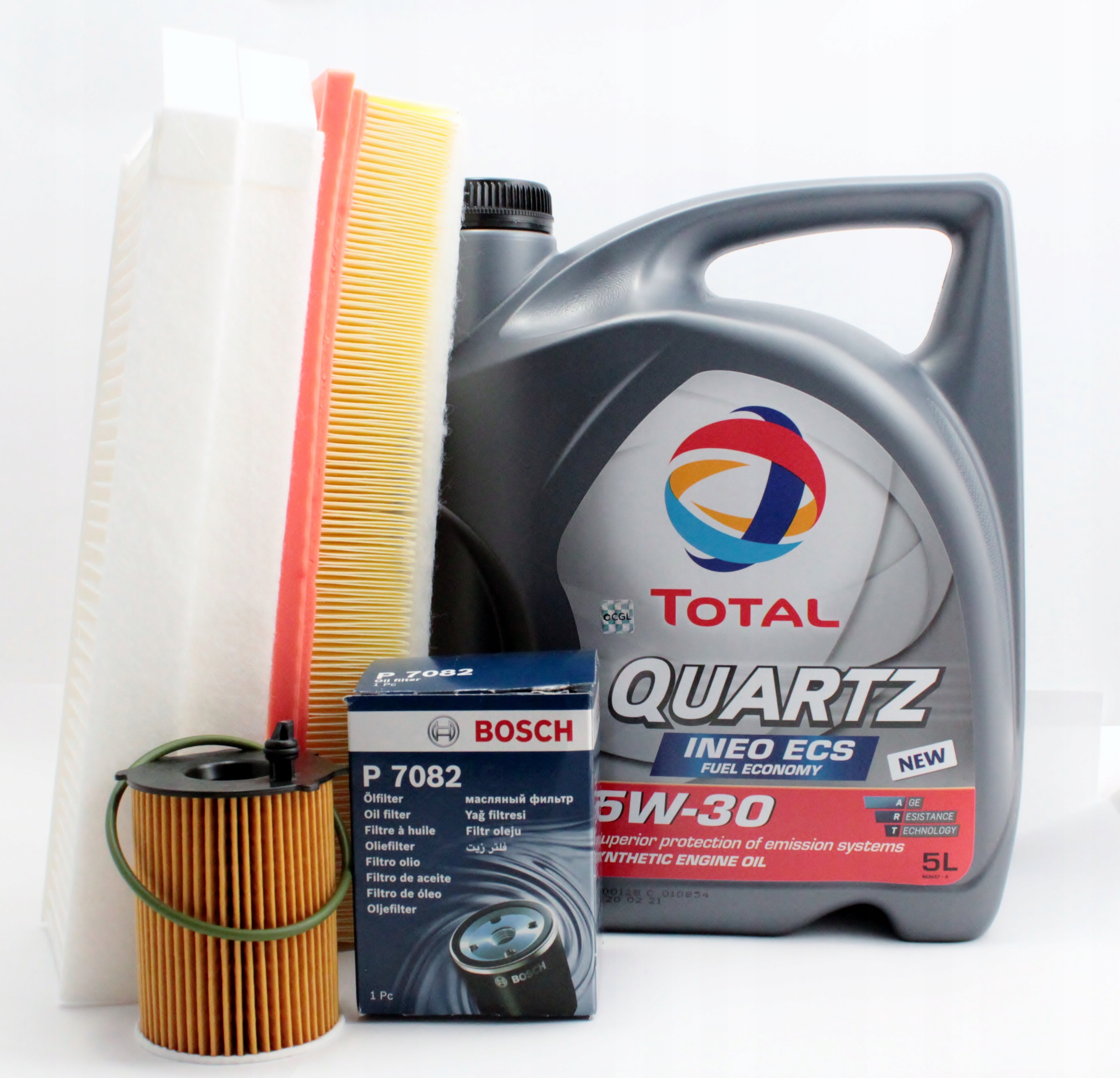 TOTQINEOECS5W305L+F026407082+A140518+M110650 - Фільтри + масло TOTAL 5W30 5L BERLINGO 1.6 BlueHDI
