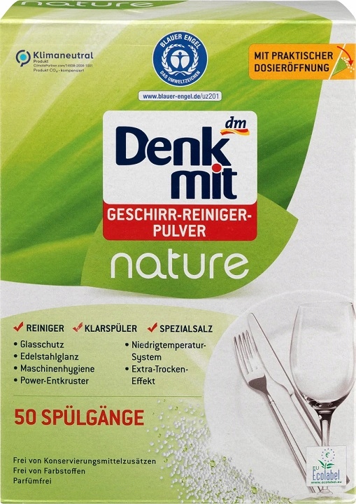 

Denkmit Nature Proszek Do Zmywarka 1kg Eko Bio 50x