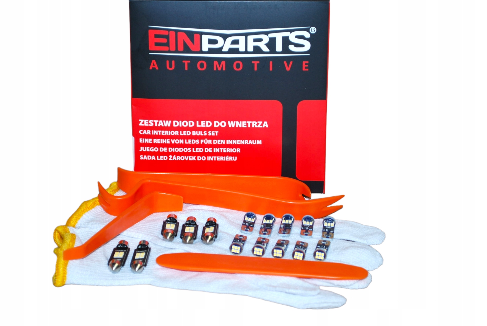 ET10 - Світлодіодні лампи BMW 5 E60 набір ламп розжарювання 15шт. Сід